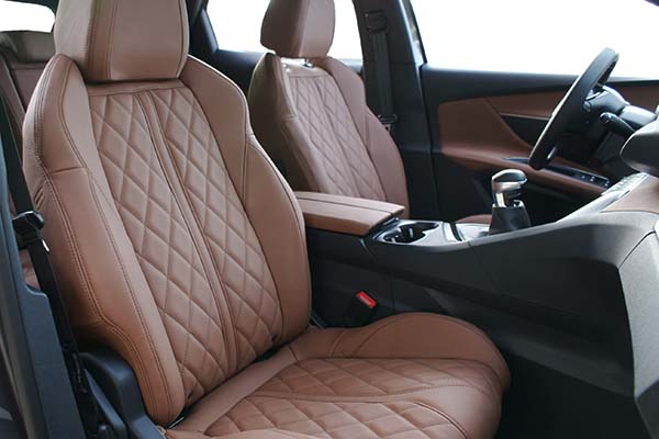 Peugeot 3008 Gt Line Leather Seats Cinnamon Brown Leather Alba